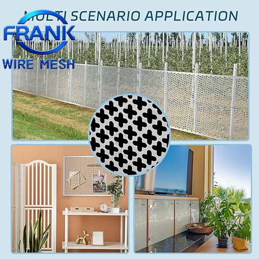 China Factory Wholesale Architectural Decorative Aluminum Perforated Metal Sheet with a Clover Pattern Suitable for Indoor/Outdoor Building Facade Decoration