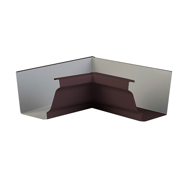 Rain Water Fading Leaking Sheet Aluminum Gutter System with Fittings