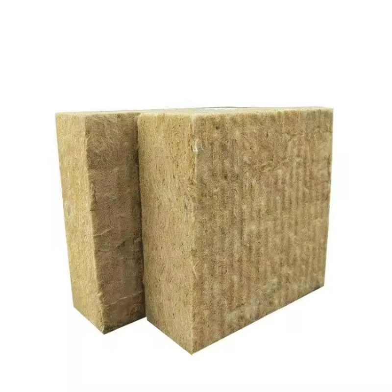 Fire-Resistant Rock Wool Sandwich Panels Insulation Materials Board Building Material for Soundproof Fire Resistant