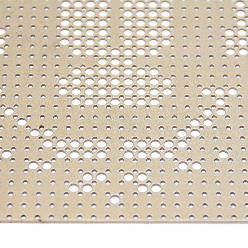 Decorative Ornamental Building Facade Cladding Aluminum Perforated Metal Sheet