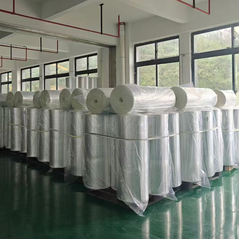 Reflective Aluminium Thermal Bubble 20 mm Thickness Aluminium Bubble Insulation Sheet / Heat Insulation Material for Roofing