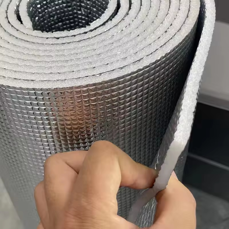 Hot Sale Industrial Solid Radiant Barrier Foil Vapor Barrier Aluminum Roll for Heat Insulation Materials