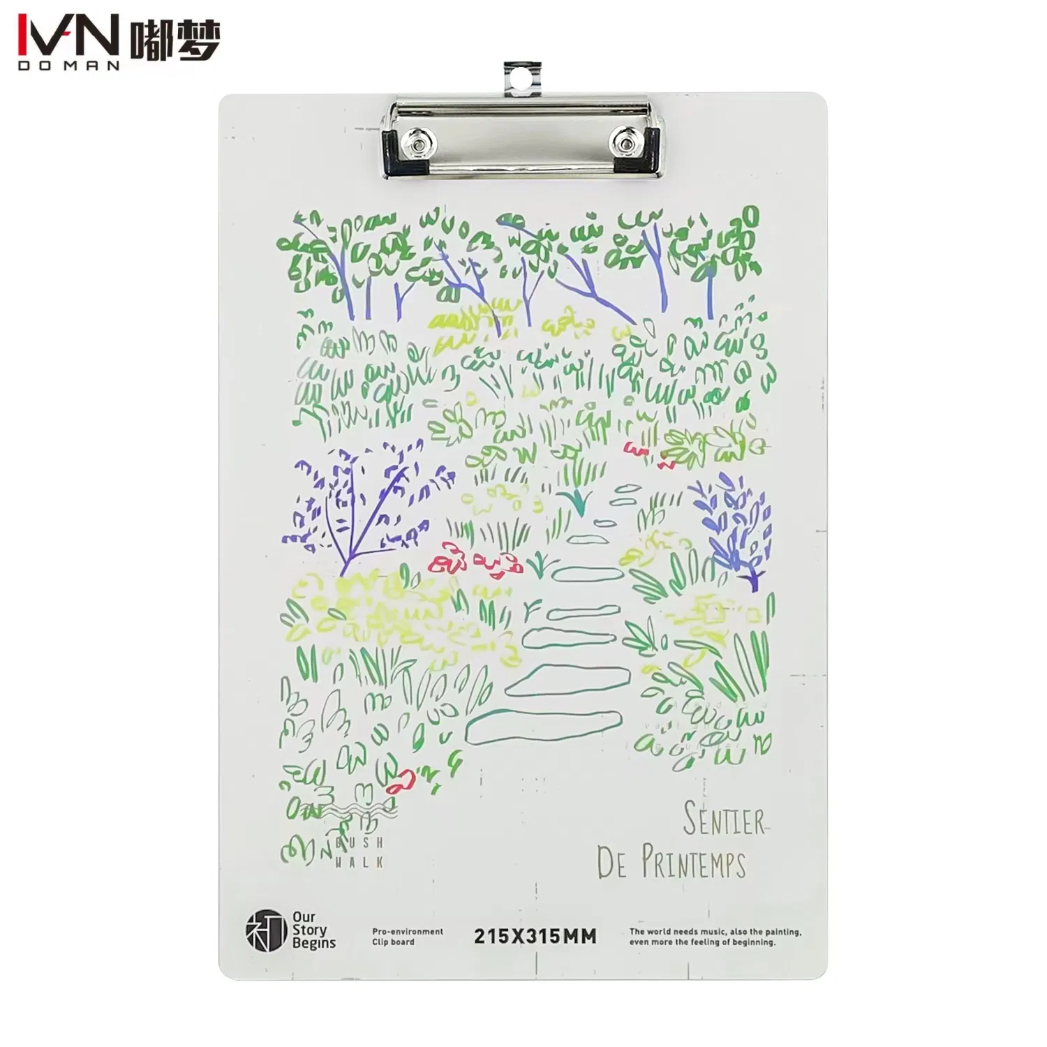 Portable and Lightweight Specifically Designed for Office Use Plate Clamp