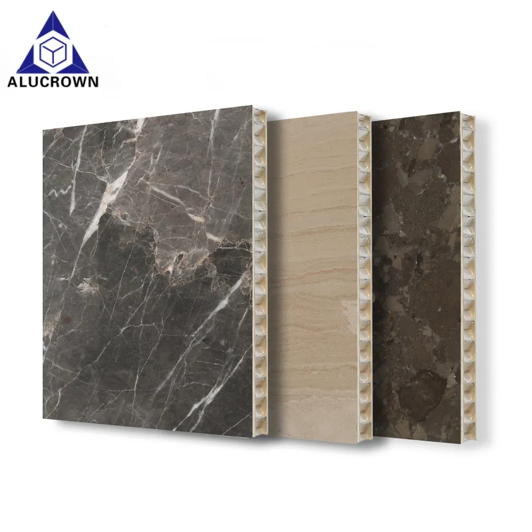 High Strength Good Seismic Performance Aluminium Sandwich Composite Board Stone Honeycomb Sheet
