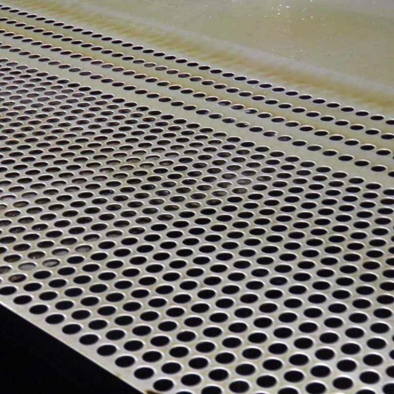 Architectural Decorative Aluminum Perforated Metal Sheet Clover Pattern for Indoor Outdoor Building Facade Cladding