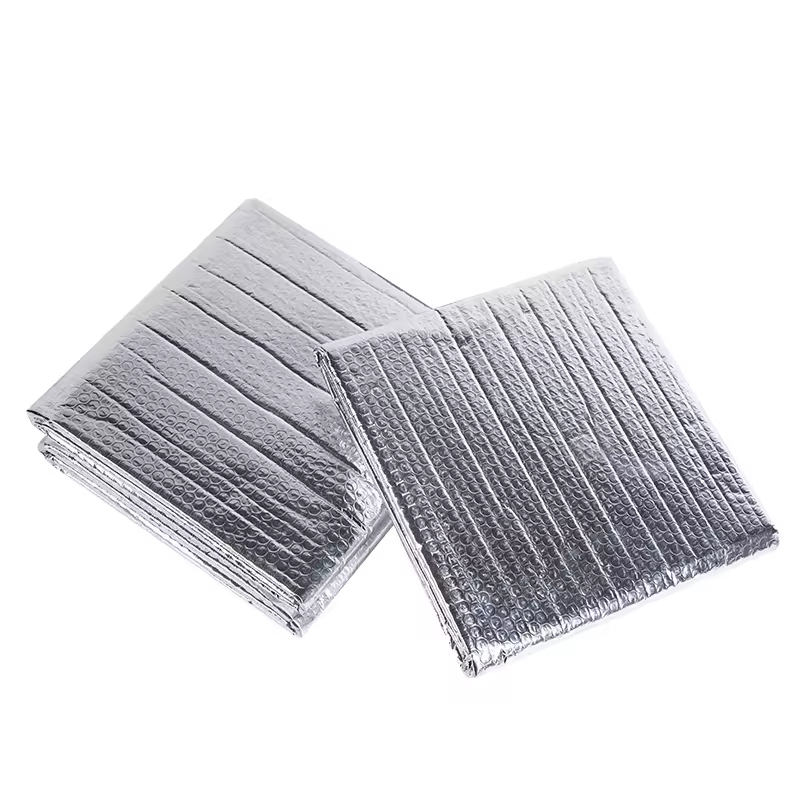 Double Bubble Aluminum Foil Building Materials Laminated Film Roll for Thermal Insulation and Packaging in Warehouses