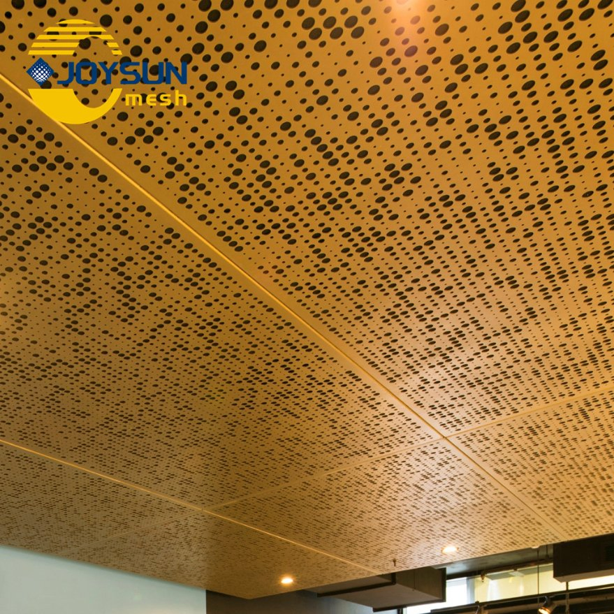 Perforated Aluminum 0.65mm Thick Mirror Finish 2024 Aluminum Perfoated Matel Sheet