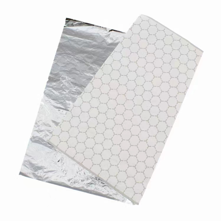 Aluminum Foil Wrapping Paper Sheet for Hamburger and Hot Dog Package