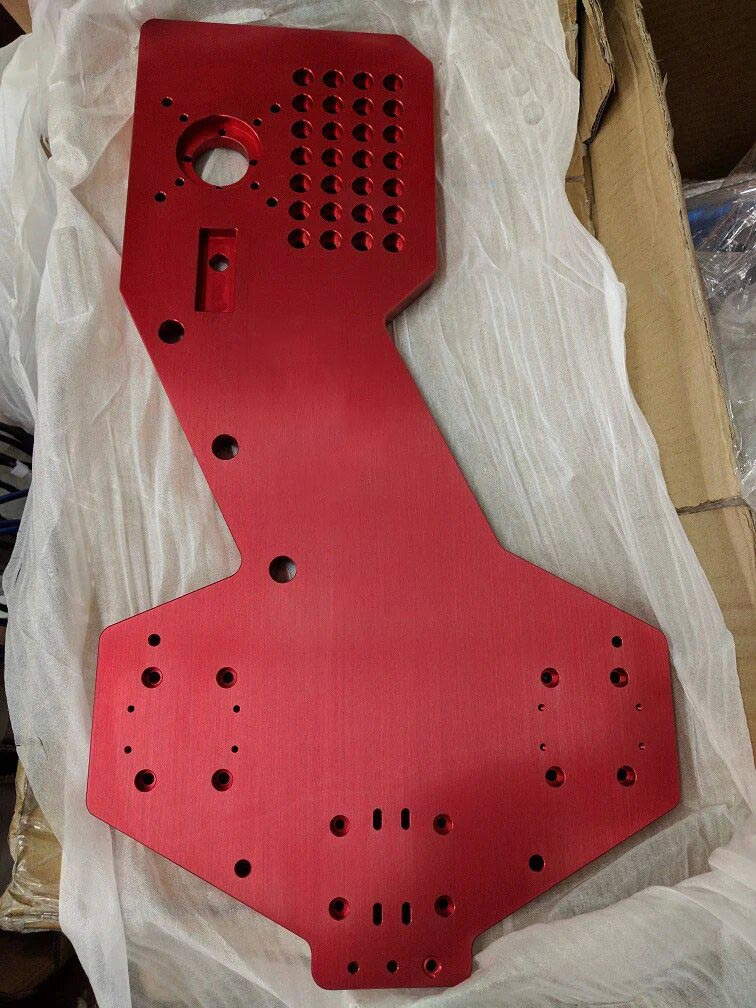 CNC Machined Aluminum 6061-T6 Heavy Duty Machine Gantry Plates