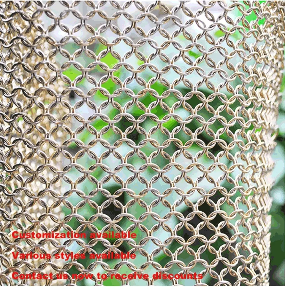Decorative Metal Chain Link Mesh