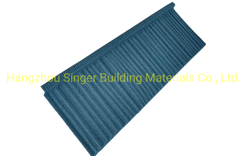 Weather Resistant Easy Shingle Price Roofing Tile Sangobuild Stone Coated Roofing System