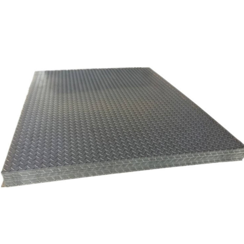Q235 A36 Hot Rolled Embossed Carbon Checkered Steel Plate