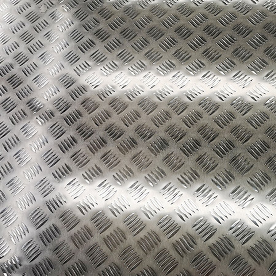 Aluminum checker plate,Aluminium Chequer Plate,5 Bar Treadplate building material