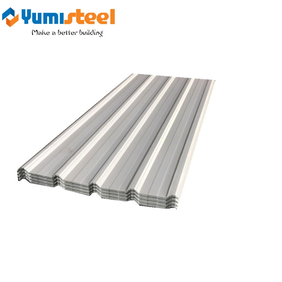 Building Material Aluminium-Zinc Alloy Coated Corrugated Sheet for Facades