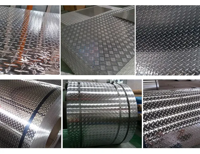 Aluminum flooring plate