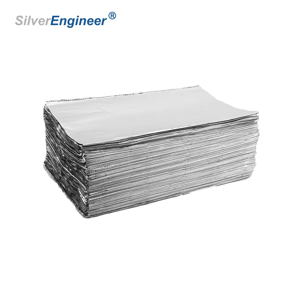 Wholesale and Popularly Sold Food Safety Pre-Cut Aluminum Foil Sheets for Hair Styling, Restaurant Packaging Pop-up Foil Sheets