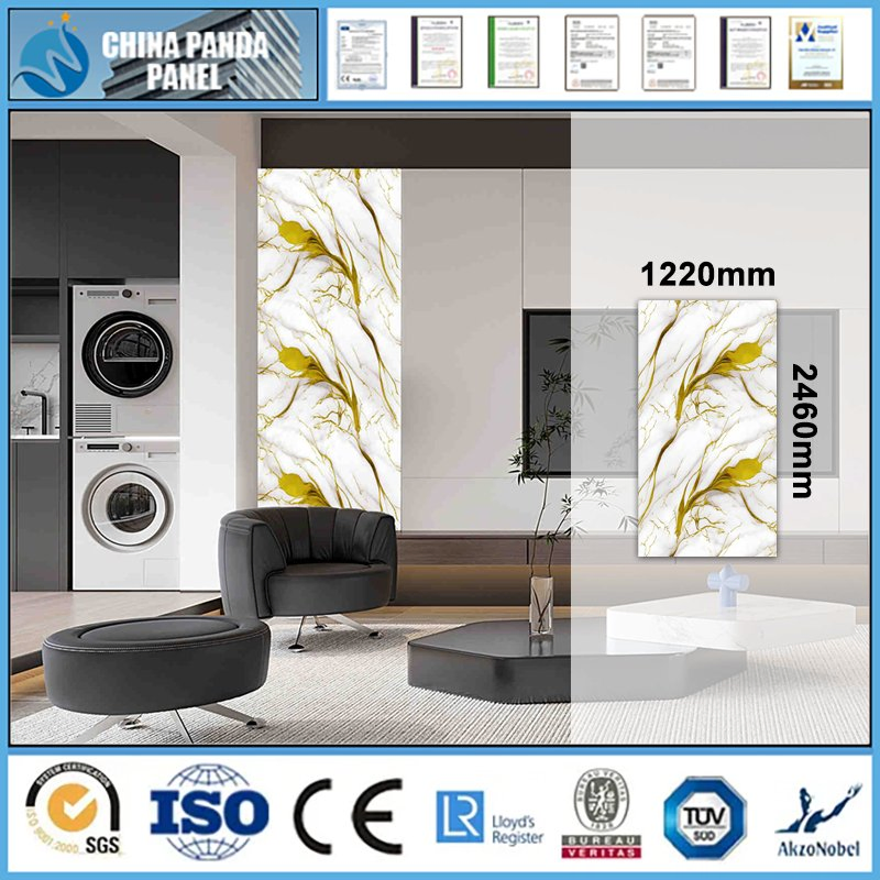 PVC Wall Covering Sheet 1220X2440mm Commercial Interior