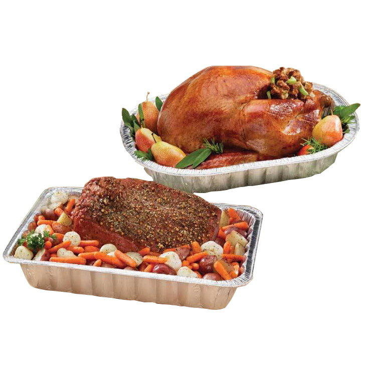 High Quality Disposable Foil Aluminium Plates for Food