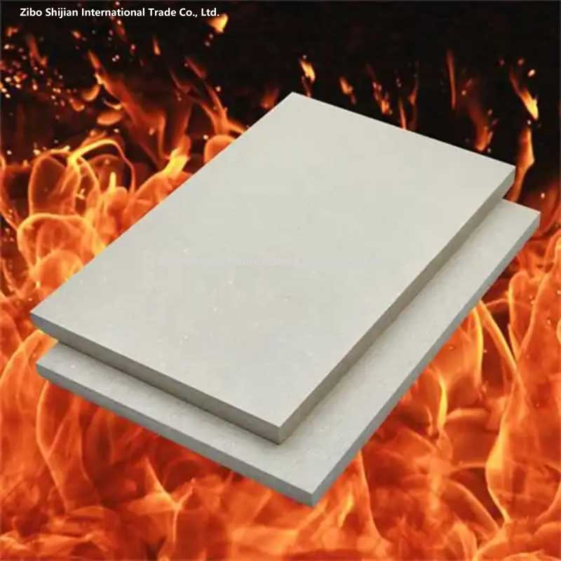 High Density Calcium Silicate Board for Non-Ferrous Casting Refractory Material