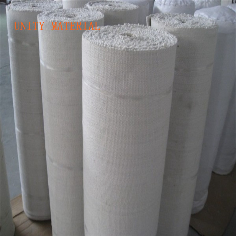 1260c High Temperature Heat Resistant Seal Material Refractory Thermal Insulation Bio Soluble Fiber Cloth Fabric