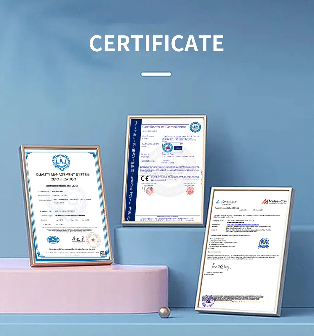 Certificates