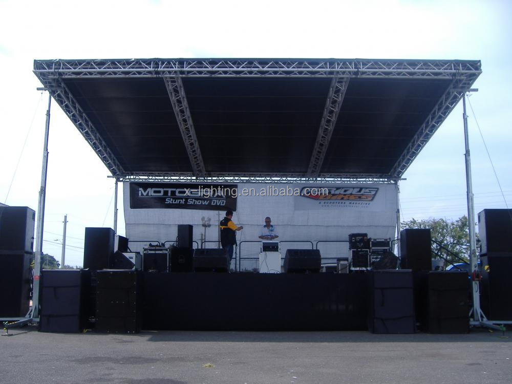 Field Events Stage LED Display Aluminum Spigot Stage Truss Roof System