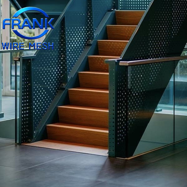 Stainless Steel 316 Perforated Sheet, 2mm, Brushed Finish, for Coastal Area Balcony Railing and Cladding