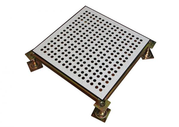 Aluminum Perforated Panel with HPL/PVC Finish Raised Access Building Steel Structure Floors