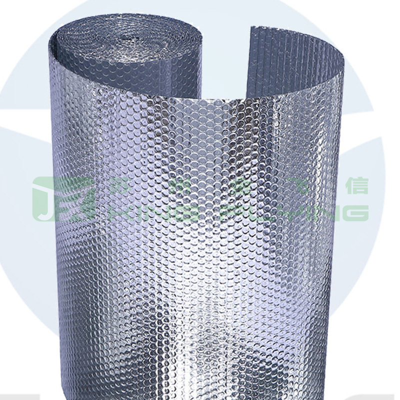 Thermal Insulation Rolls Heat Resistant Packaging Materials Aluminum Foil Bubble Sheet