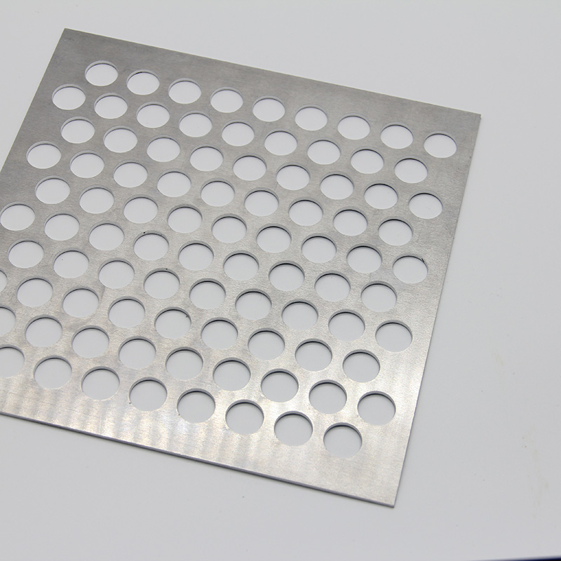 Decorative Ornamental Building Facade Cladding Aluminum Perforated Metal Sheet