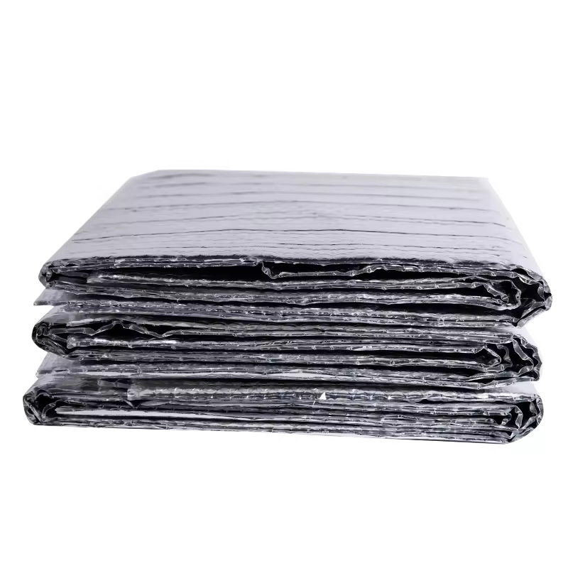 Double Bubble Aluminum Foil Building Materials Laminated Film Roll for Thermal Insulation and Packaging in Warehouses