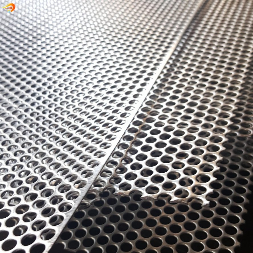 Building External Decorative Exterior Aluminum Facade Metal Wall Perforated Sheet