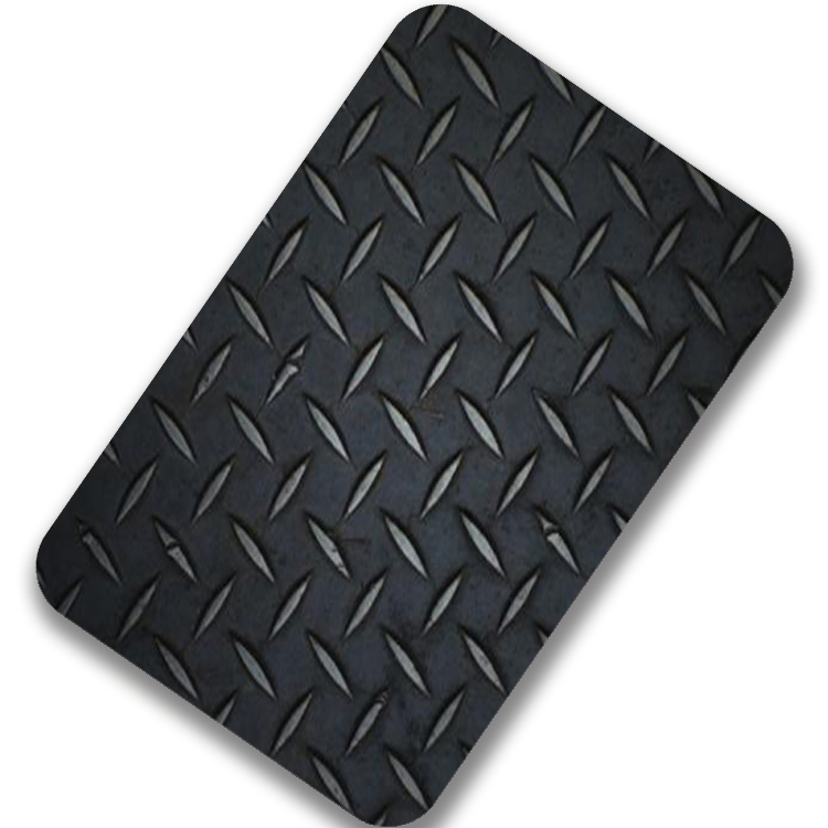 Wholesales Price 4X8 4X10 1mm 1.2mm Silver Checkered Floor Stainless Steel Decorative Material