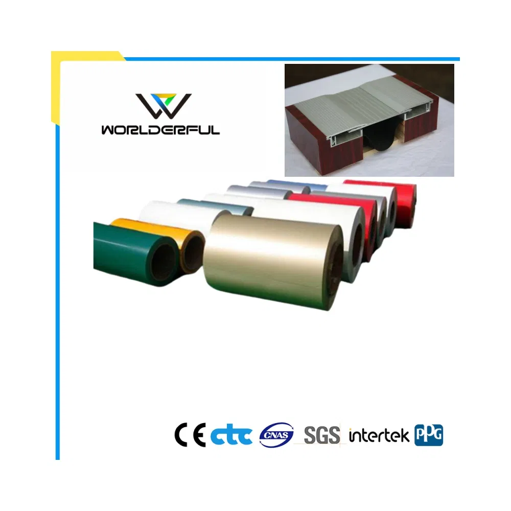 Coated Aluminum Aluminium Corrugated Clading System