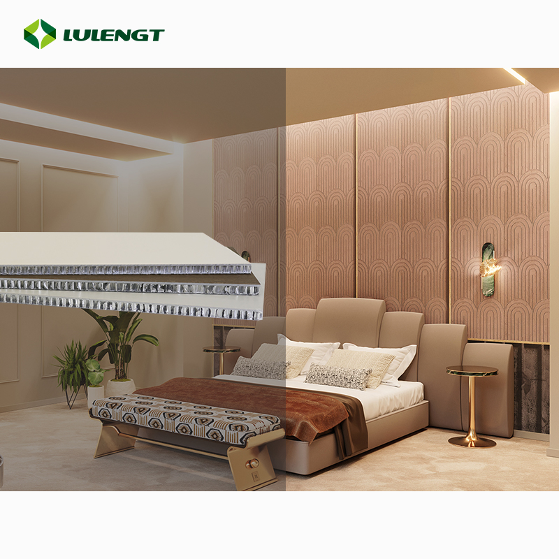 Luxury-Finish (Wood/Stone/Mirror) Film Edge Frame Spc Honeycomb Aluminum Whole House Design Spc Aluminum Composite Honeycomb Core Sheet