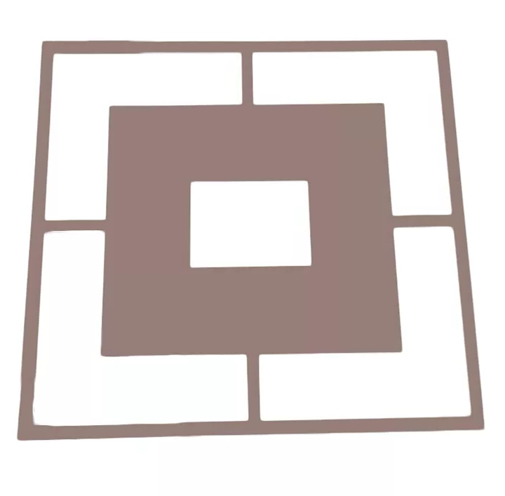 2mm Building Material Aluminum Facade Cladding Outdoor Decorative Engraved Perforated Sheet for Curtain Wall Panel