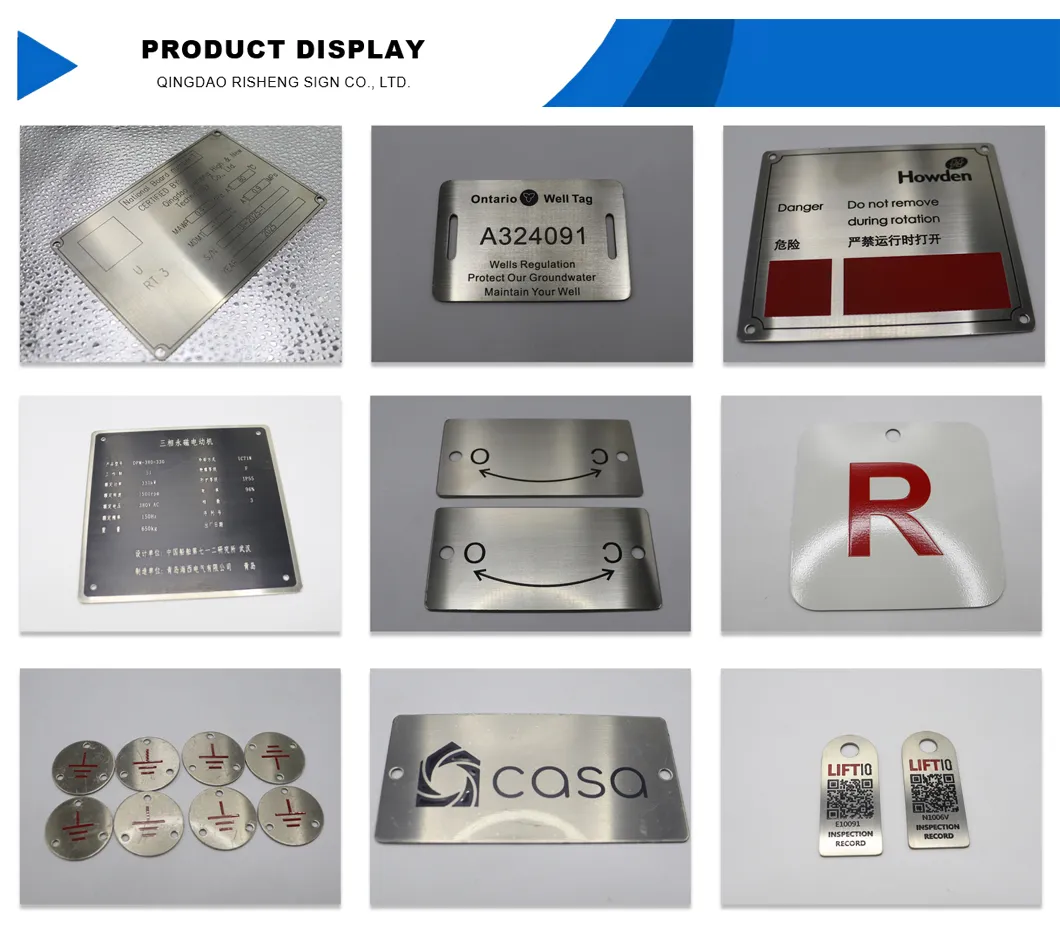 Metal Identification Plate 3