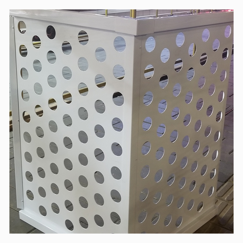 Building Exterior Aluminum Perforated Sheet Facade Metal Wall Cladding Materials