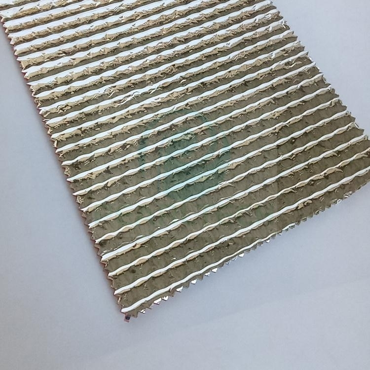 Double Sided Metalized Bubble Foil Sheets for Anti Drop Thermal-Insulation