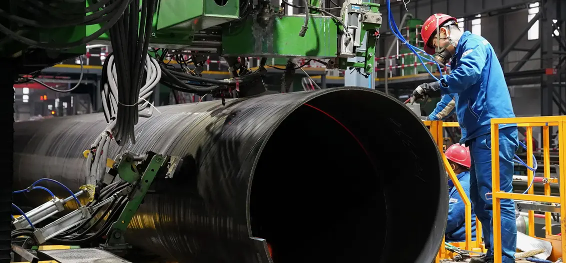 EZ Steel project news and case studies for industrial pipeline projects