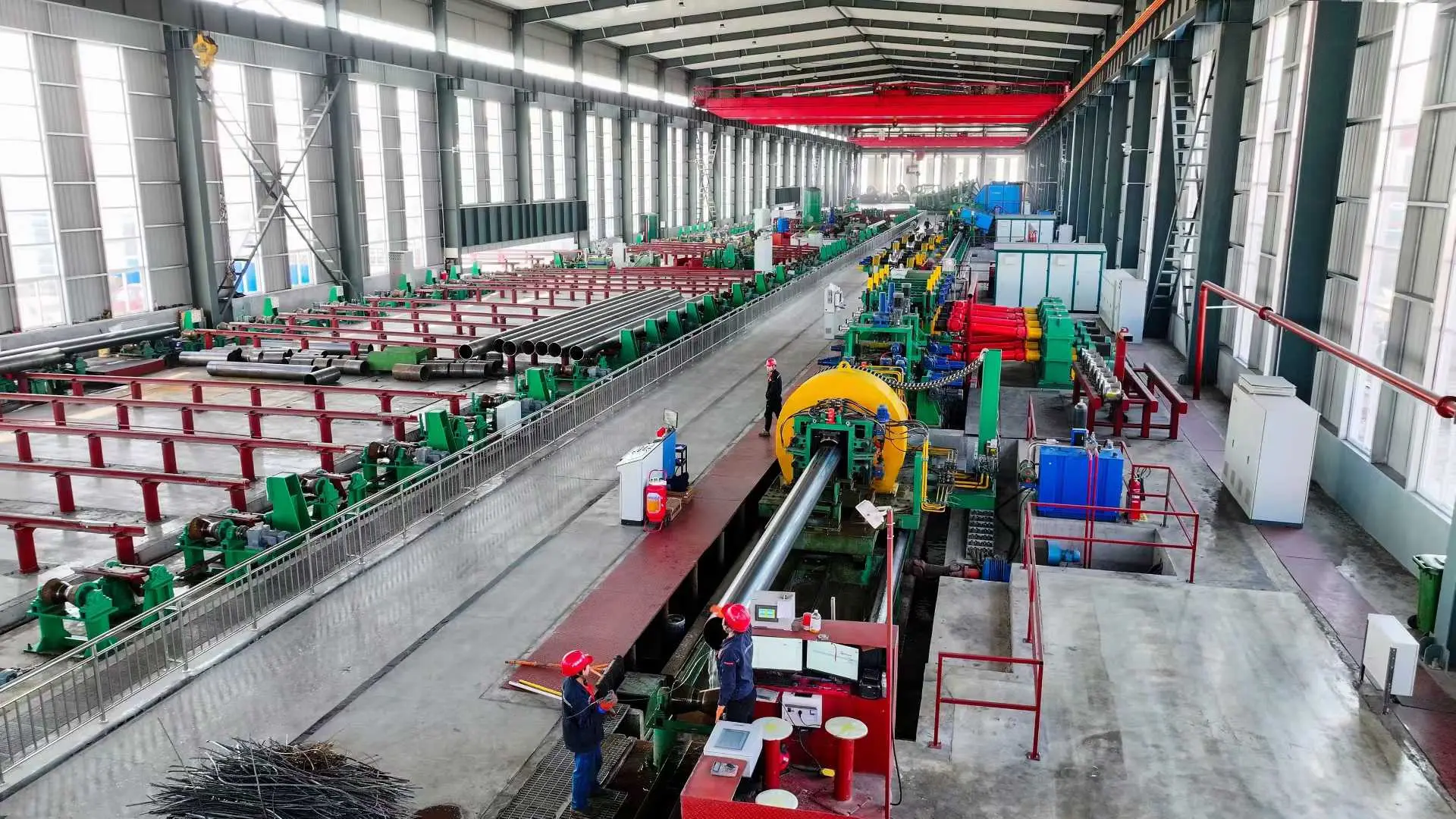South African delegation visits EZ Steel industrial facility