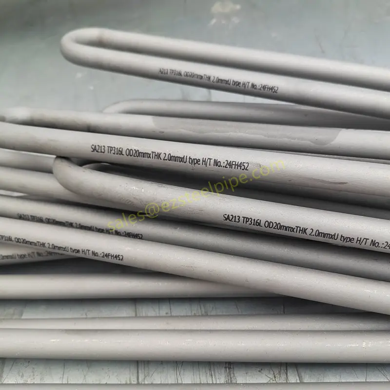 High-Quality U-type J-type Bend Tubing Suppliers, Factory