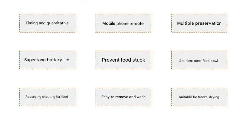 Smart Automatic Pet Feeder Capacity Options