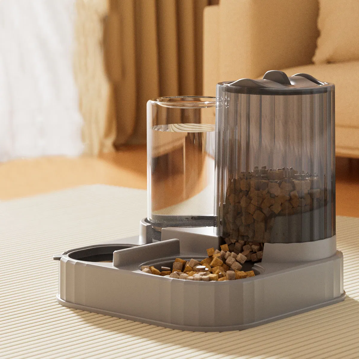 Pet Products APP Controlled Multi Pet Digital Timer Large Capacity Smart Feeder