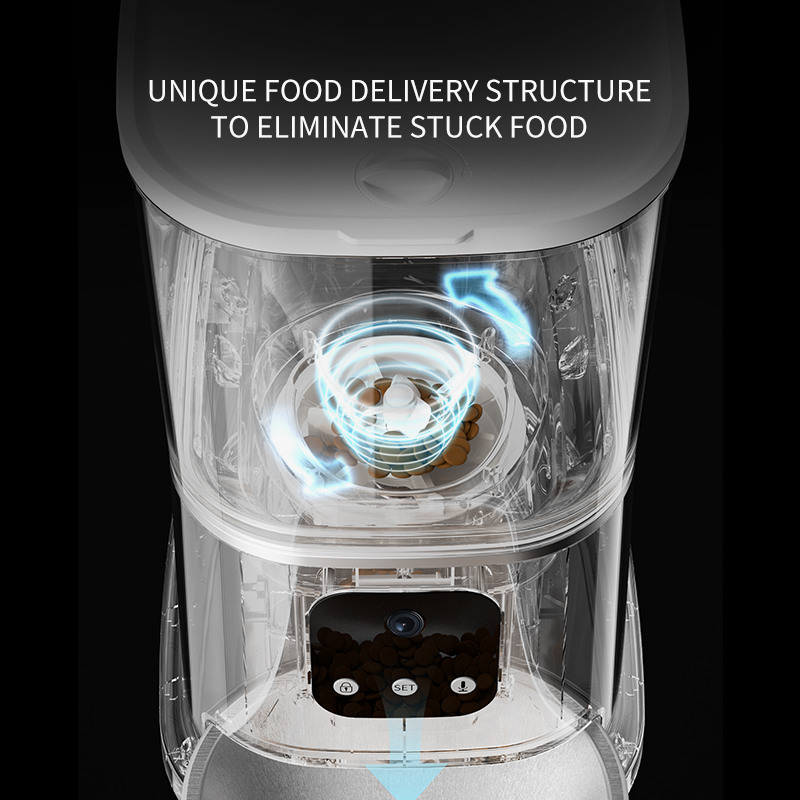 2025 Smart 6L Pet Feeder With Intelligent Timed Bowl Automatic Tuya Wifi App Control Dog Cat Feeder Dispenser Food with Camera
