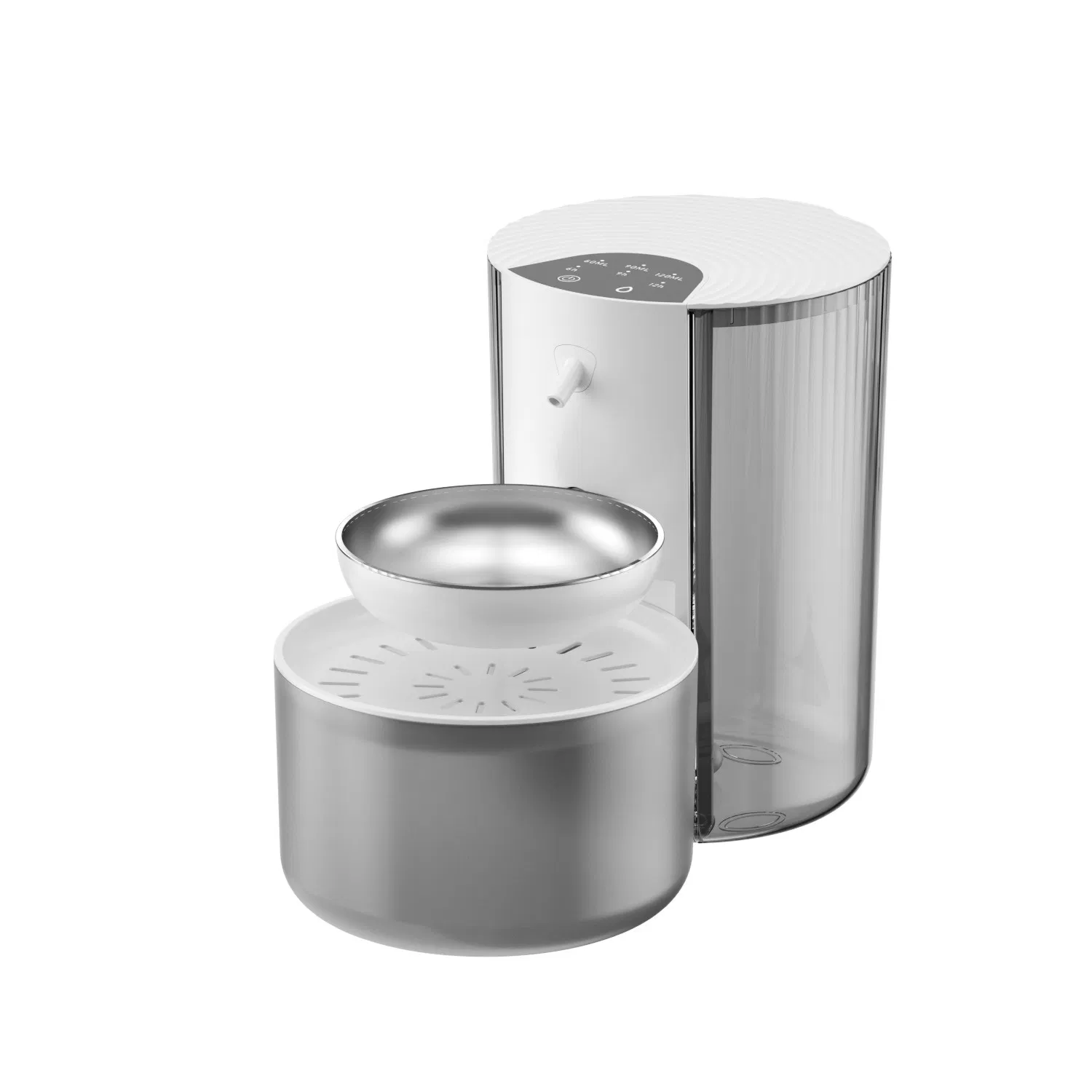 Pet Products Smart Sensor Programmable Compact Rechargeable Automatic Feeder