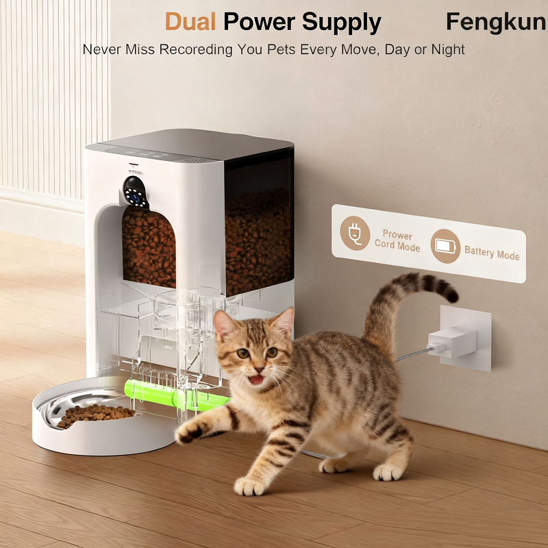 APP Controlled Feeder Tank with Large Capacity and Laser Toy Pet Products