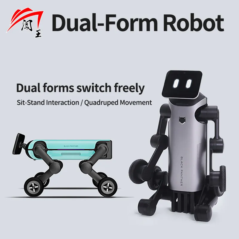 Smart Dual-Form Bimodal Robot Ai Dog Electronic Pet Companion