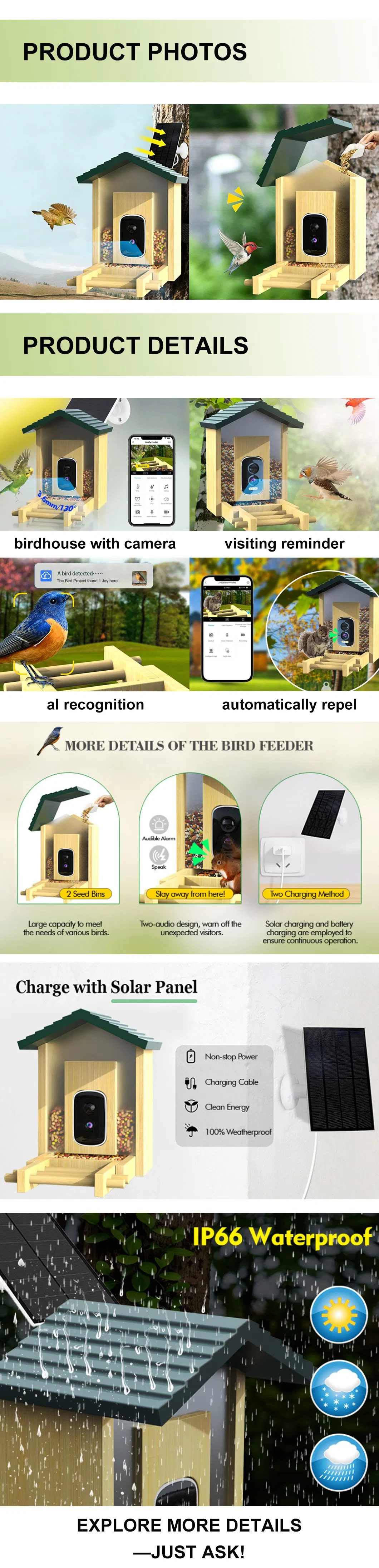 Smart Bird House Feeder
