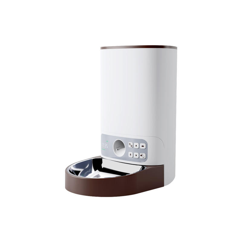 Automatic Pet Feeders for Cats and Dogs Timed Cat Feeder With Voice Recorder Dog Cat Food Dispenser
